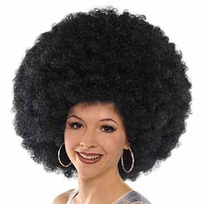 Worlds Biggest Afro Wig Black