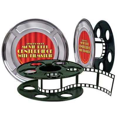 Beistle Awards Night Movie Reel & Filmstrip Centrepiece