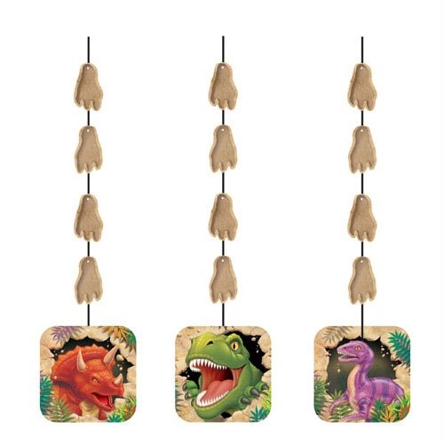Dino Blast Hanging String Cutouts 91cm