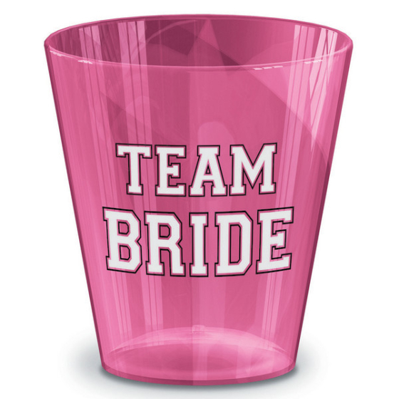 Team Bride Shot Glasses