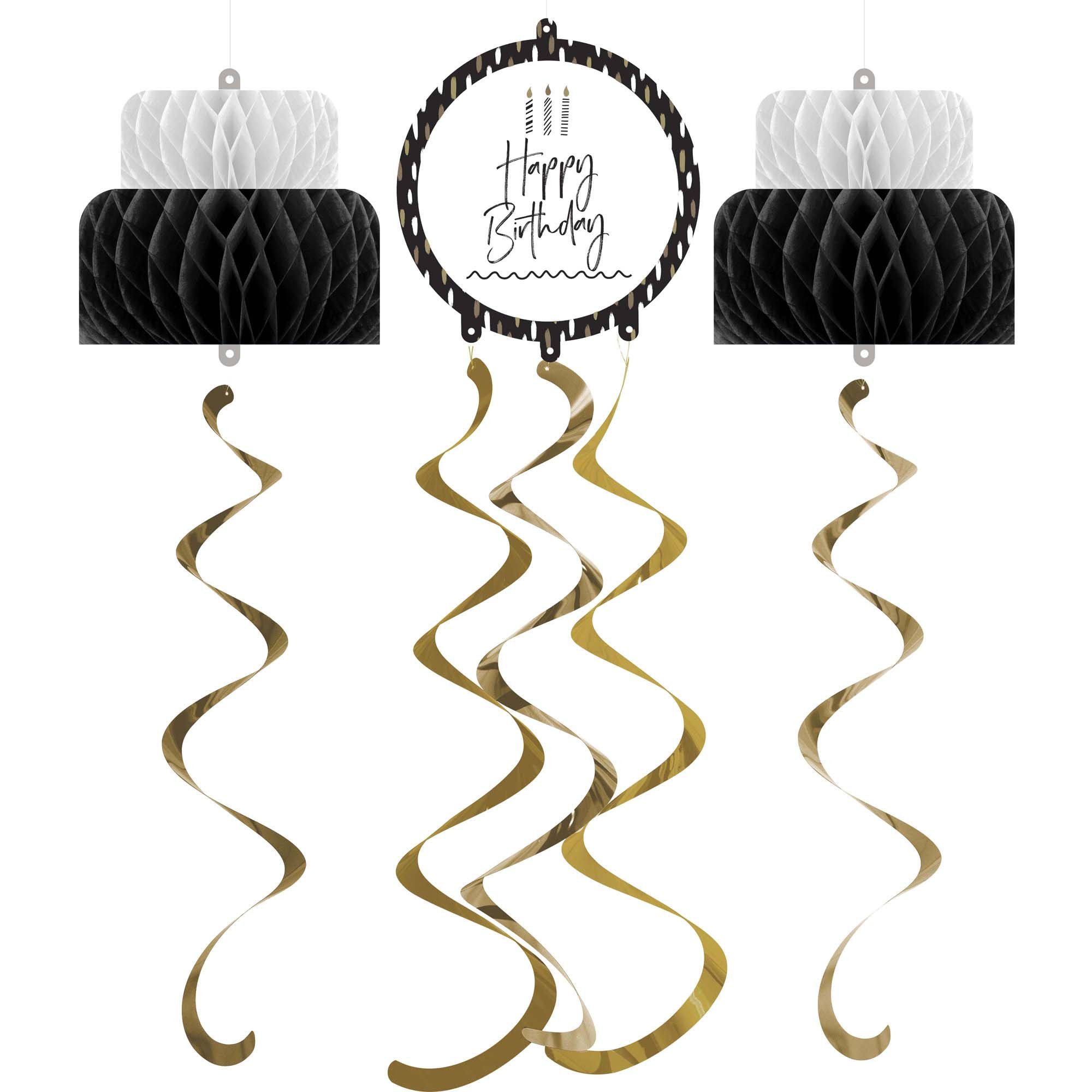 Golden Wishes Hanging Decorations