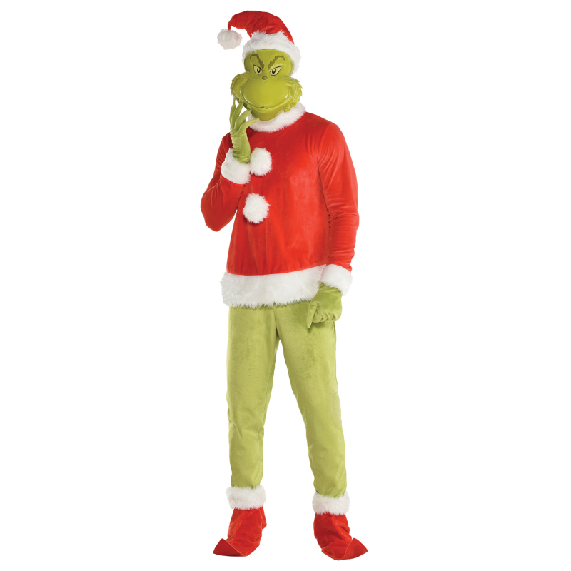 Dr. Seuss The Grinch Mens Costume One Size Fits Most : Amscan Asia Pacific
