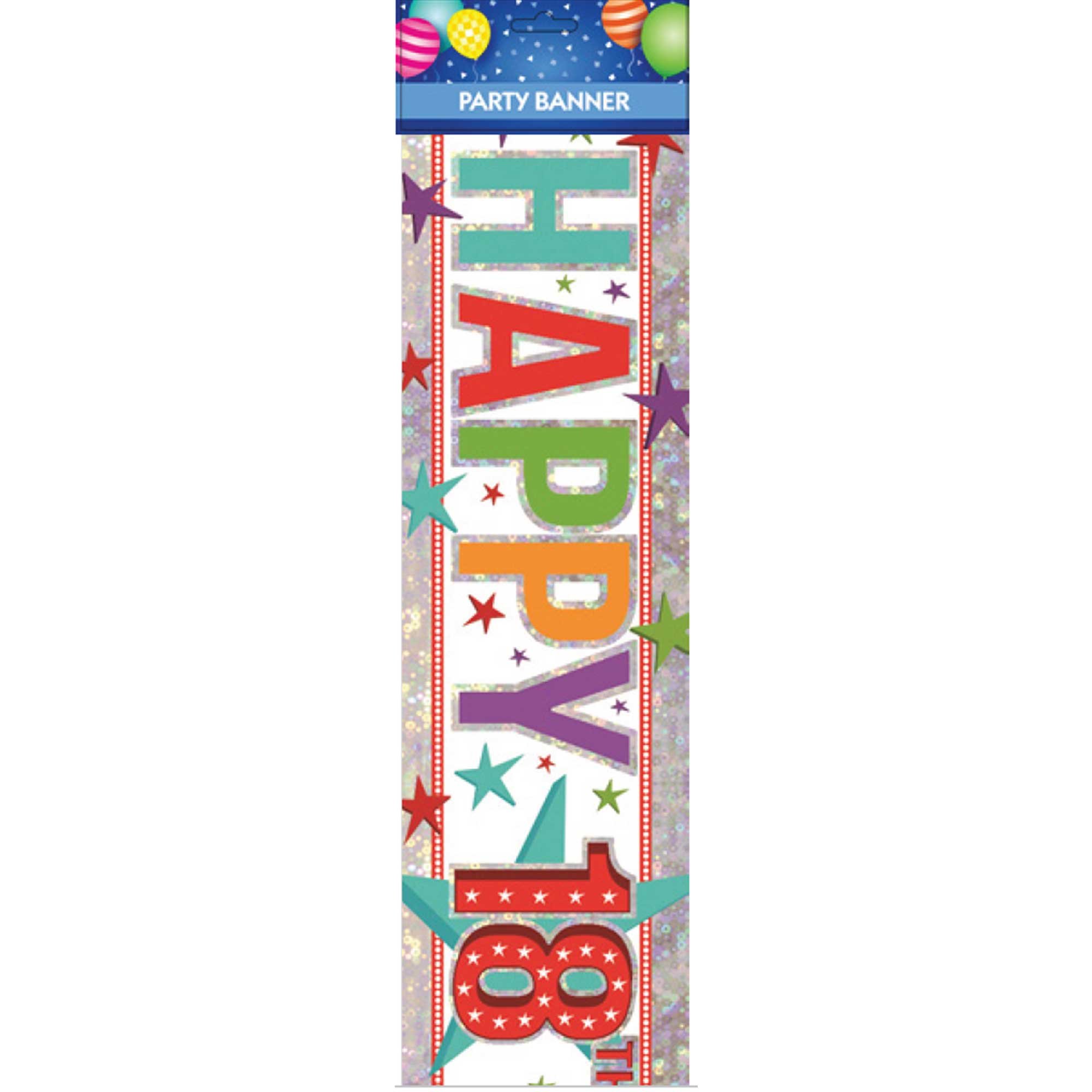 Banner Multi Happy 18th Birthday