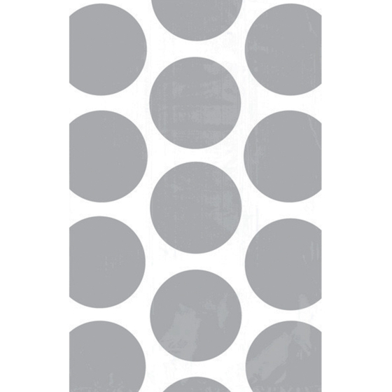 Paper Bag Polka Dot Silver