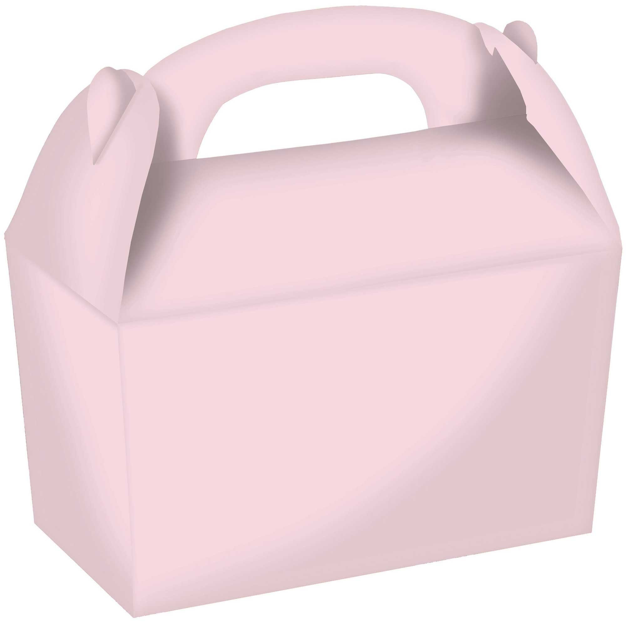 Gable Boxes Pastel Pink