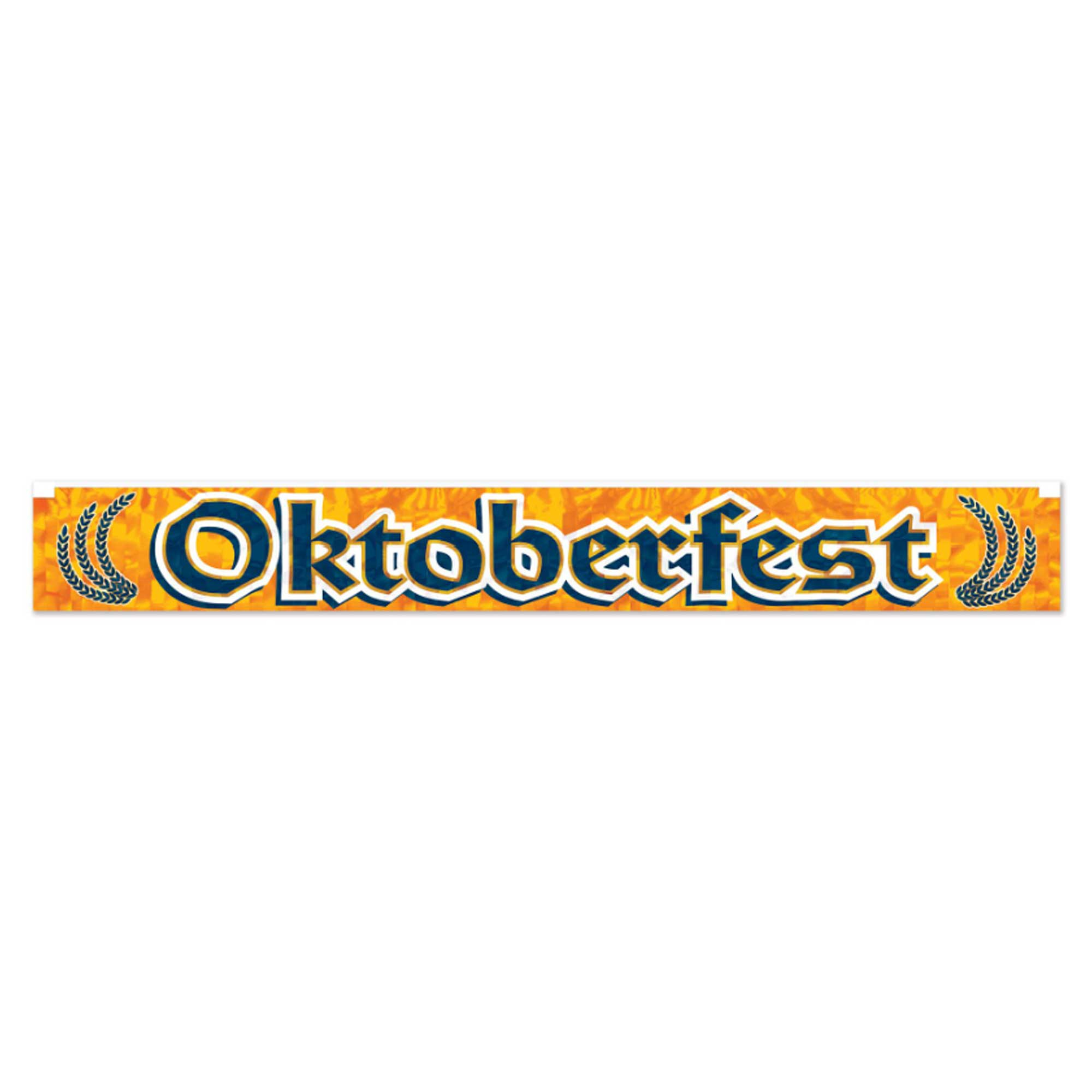 Beistle Metallic Oktoberfest Fringe Banner