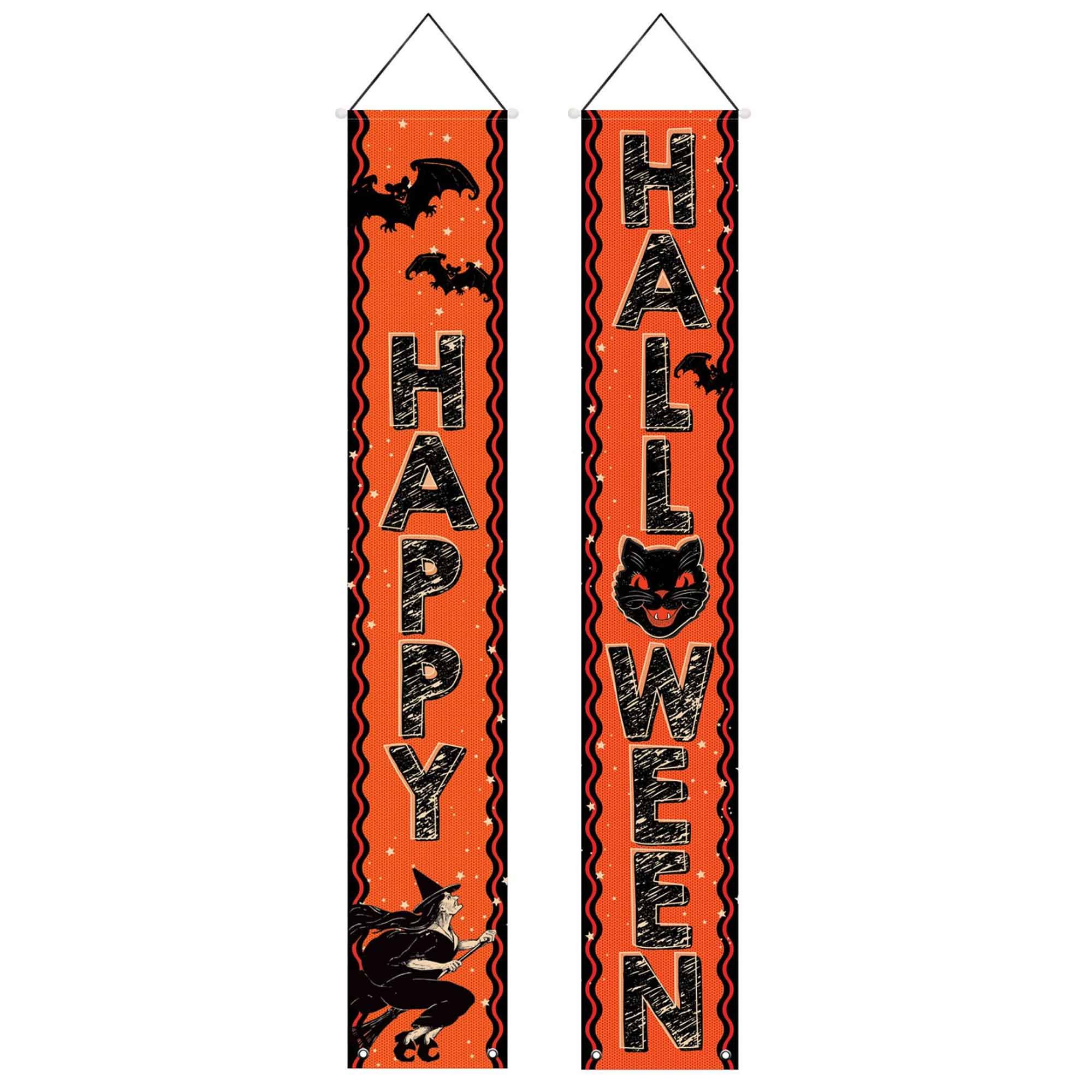 Beistle Vintage Halloween Fabric Door Panel
