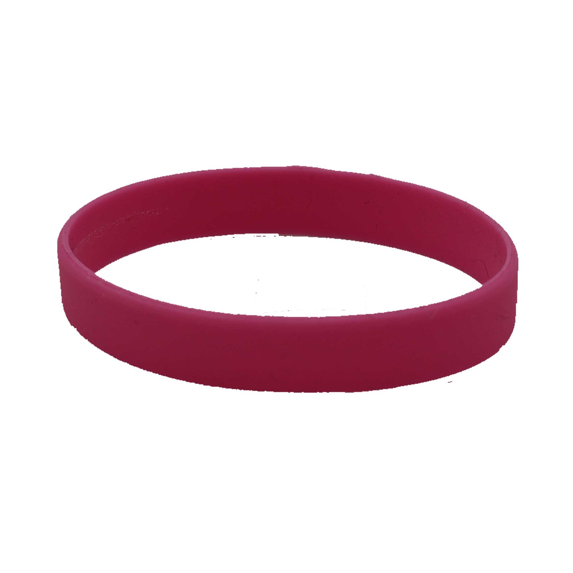 Team Spirit Silicone Wristbands Pink 14+