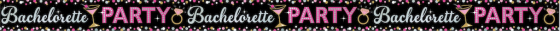 Bachelorette Party Foil Banner