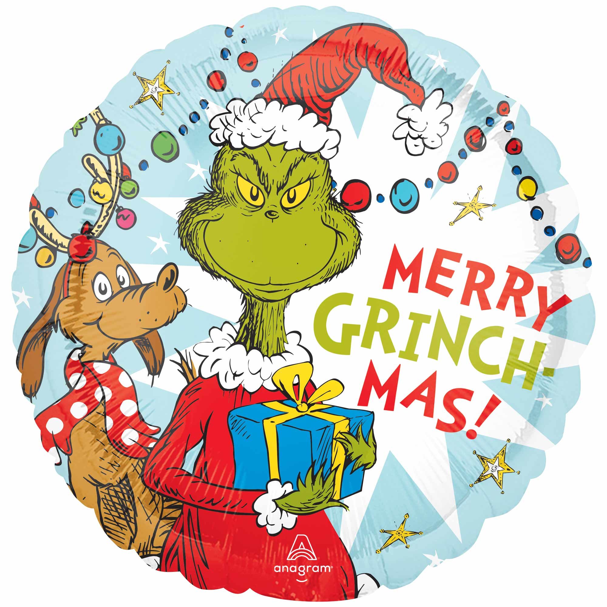 45cm Standard HX Dr. Seuss The Grinch Merry Grinch-Mas S60