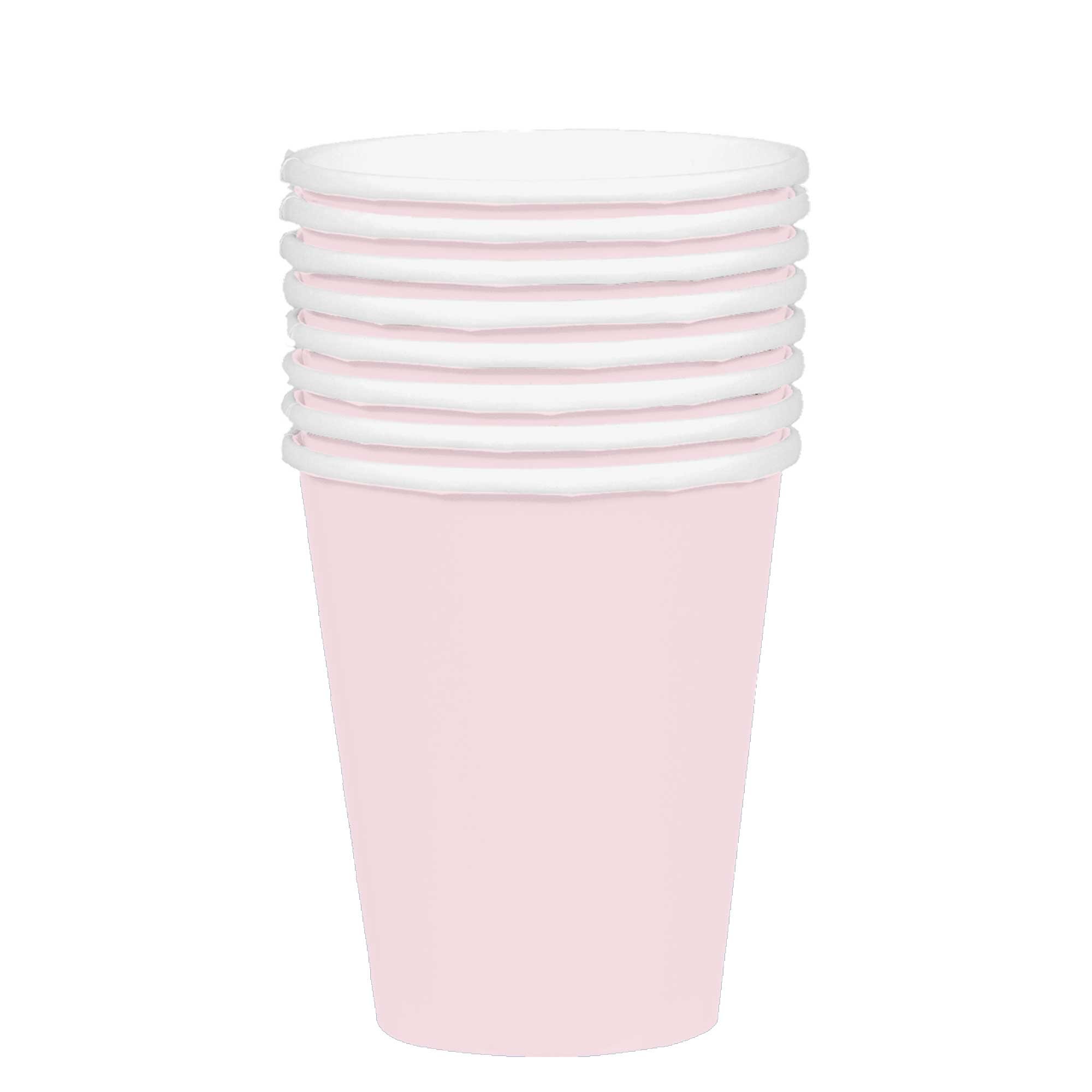 354ml Paper Cups 20 Pack- Pastel Pink HC
