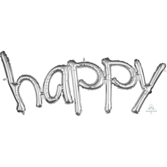 CI: Script Phrase happy Silver G40