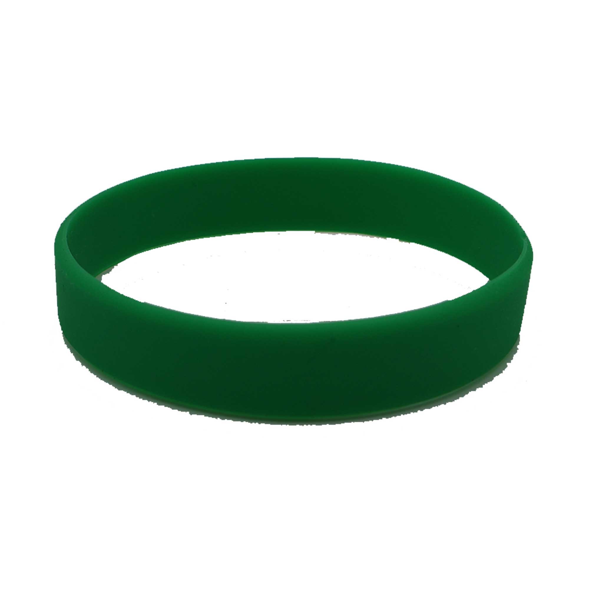 Team Spirit Silicone Wristbands Green 14+