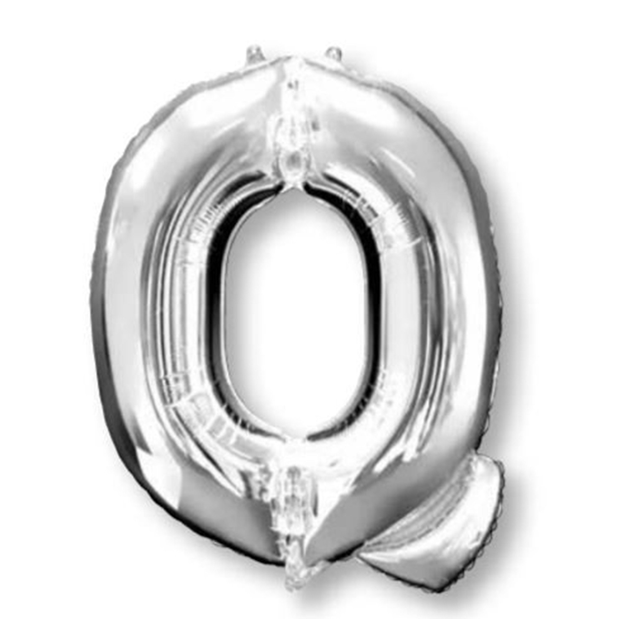 SuperShape Letter Q Silver L34