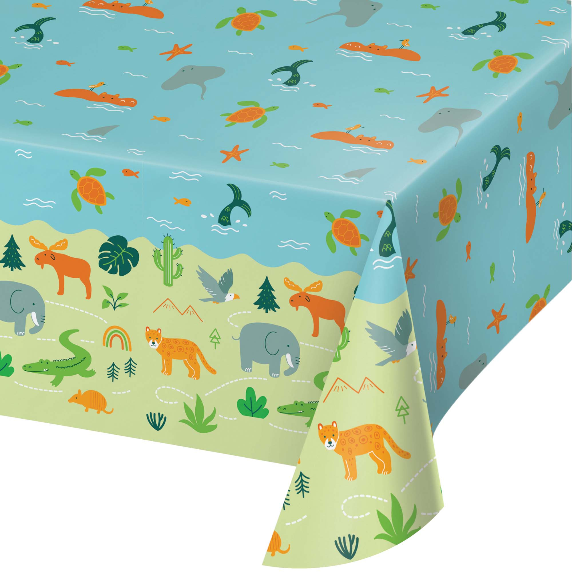 World Adventure Paper Tablecover