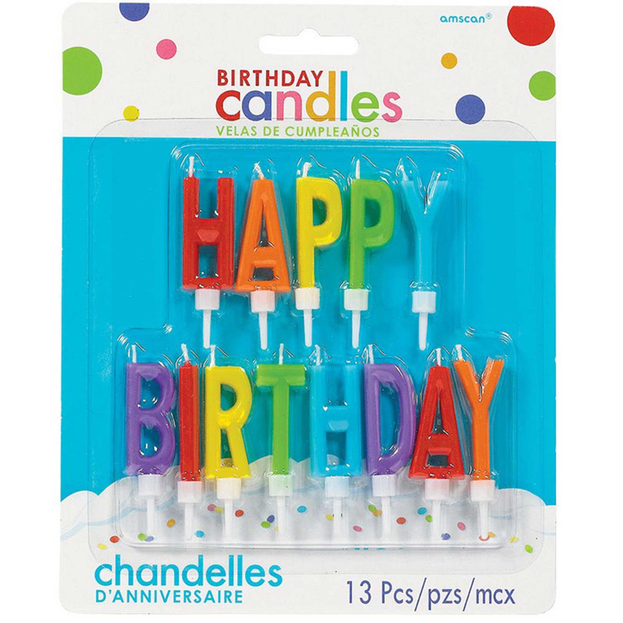 Letter & Pick Candles Balloon Agencies