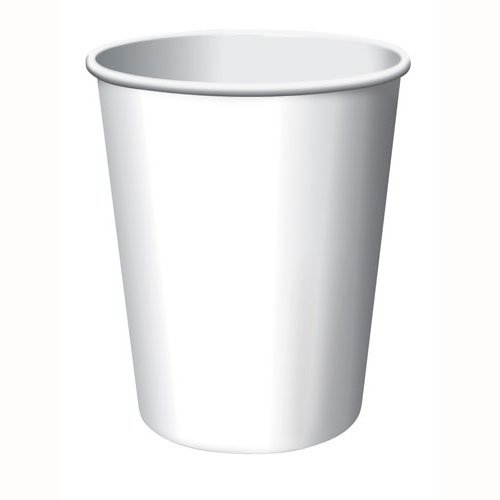 White Cups Paper 266ml