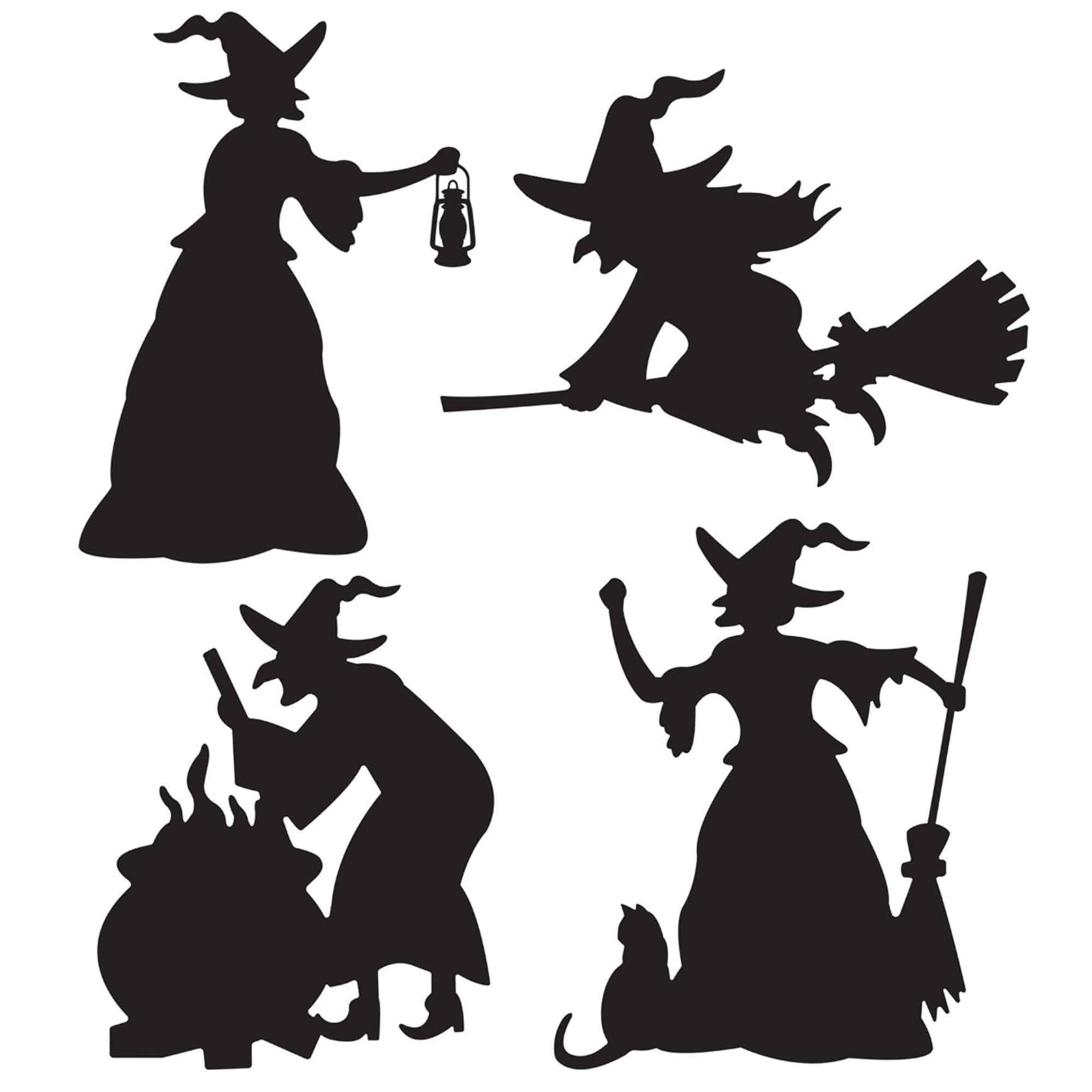 Beistle Witch Silhouettes