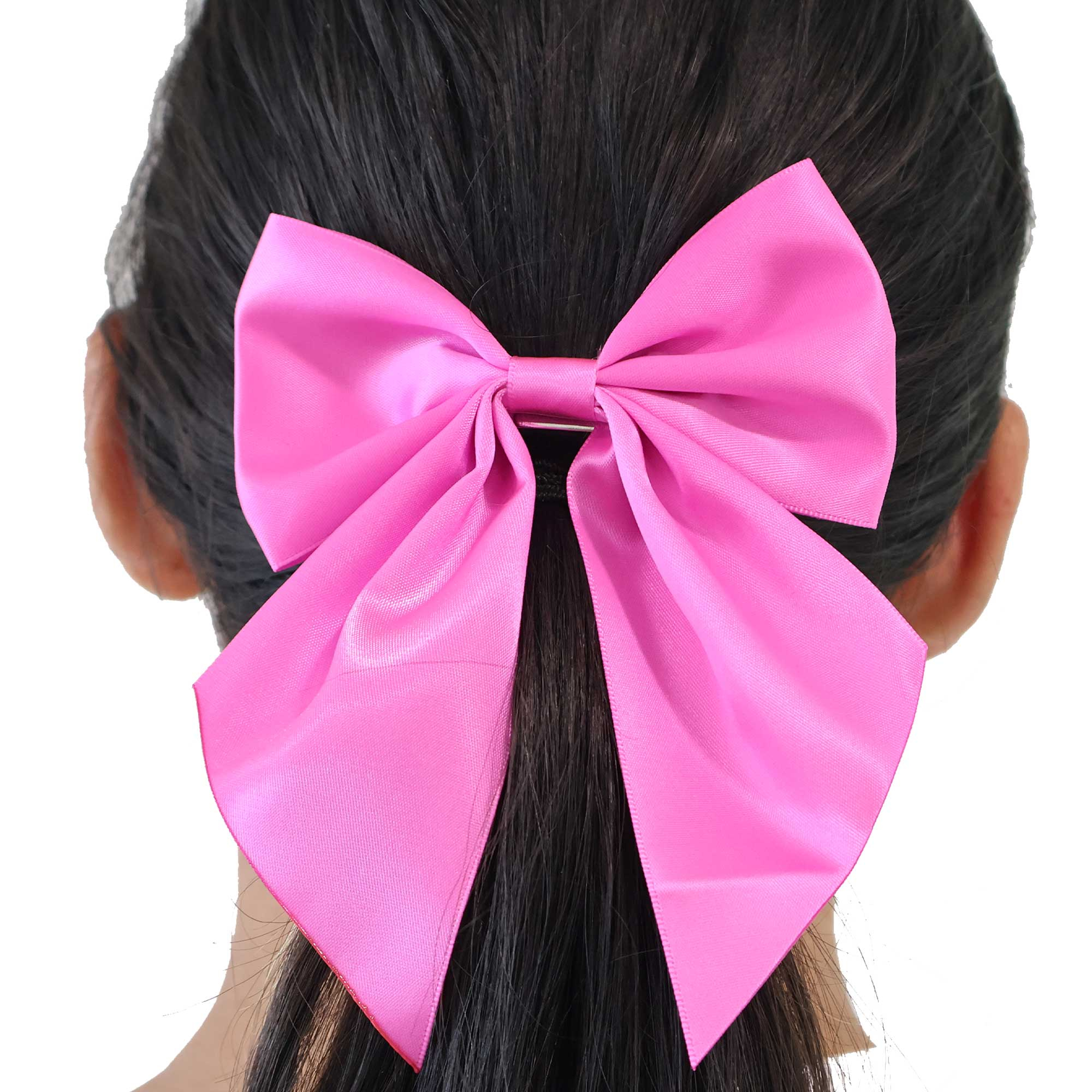 Team Spirit Hair Bow Pink 14+