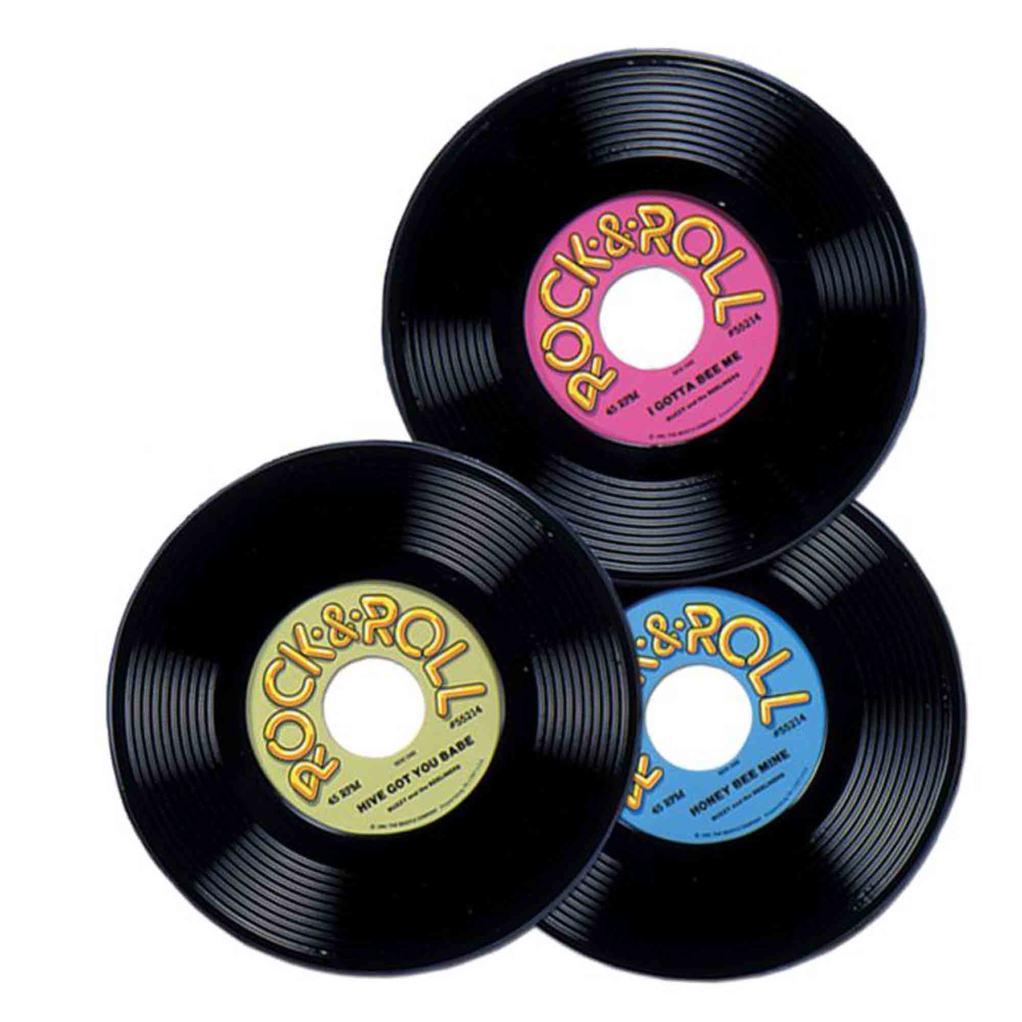 Beistle 50's Plastic Records