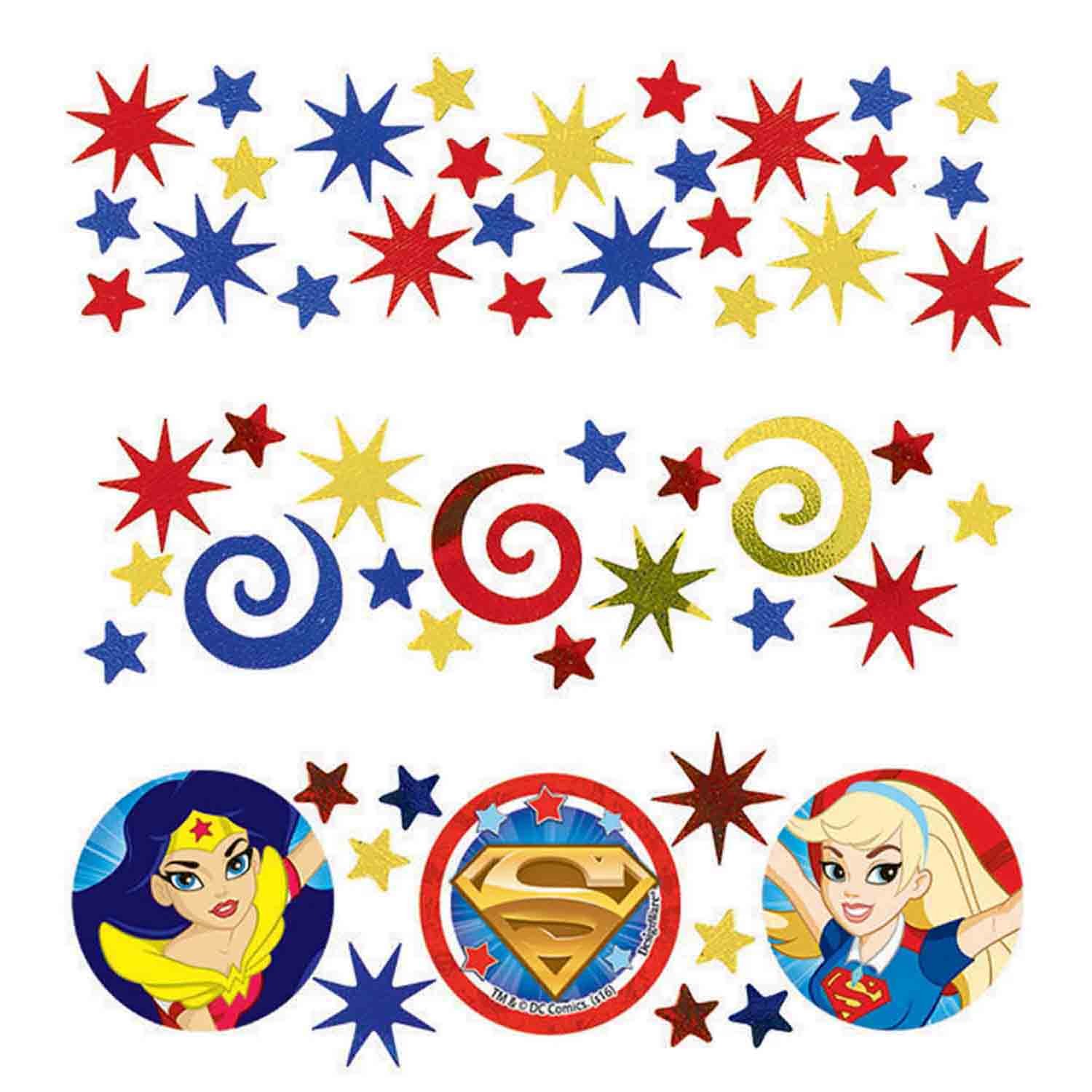 DC Superhero Girls Confetti 34g