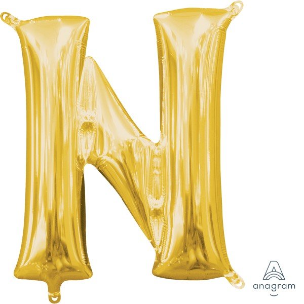 CI: Letter N Gold L16