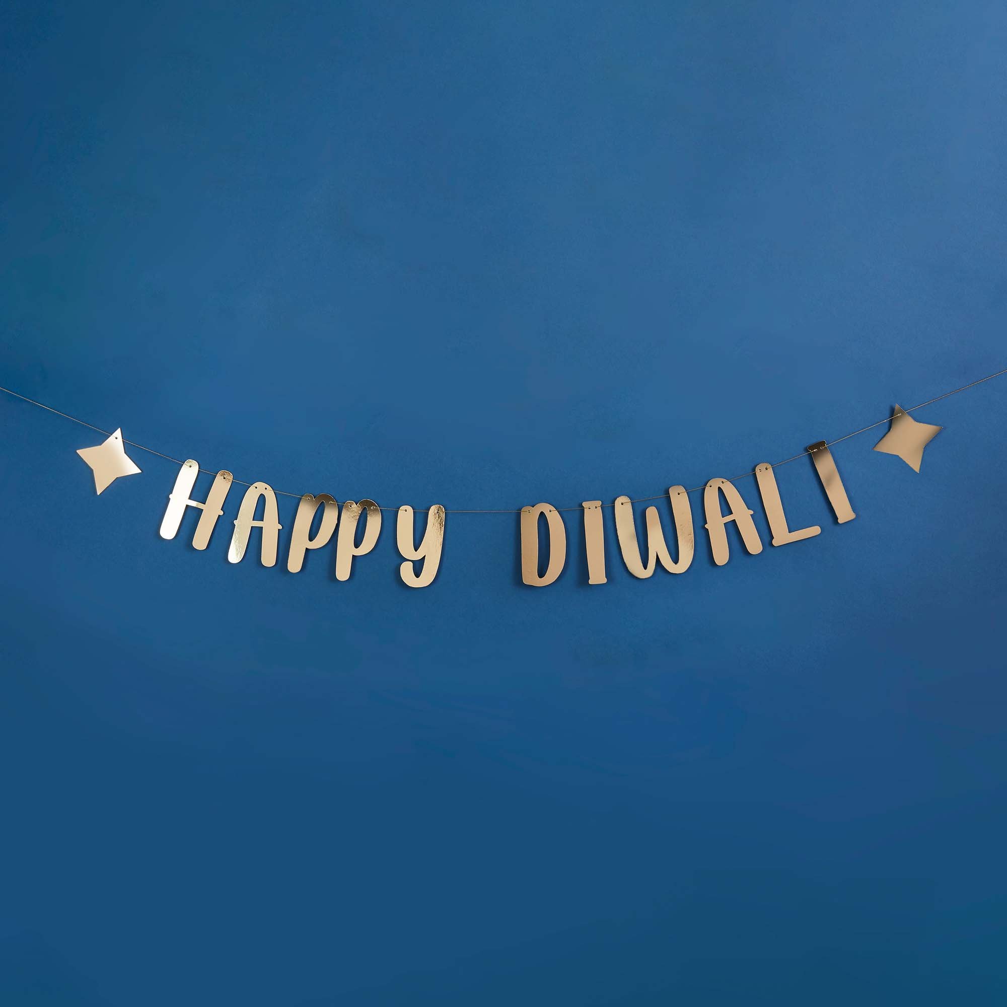 Happy Diwali Gold Card Banner 2m