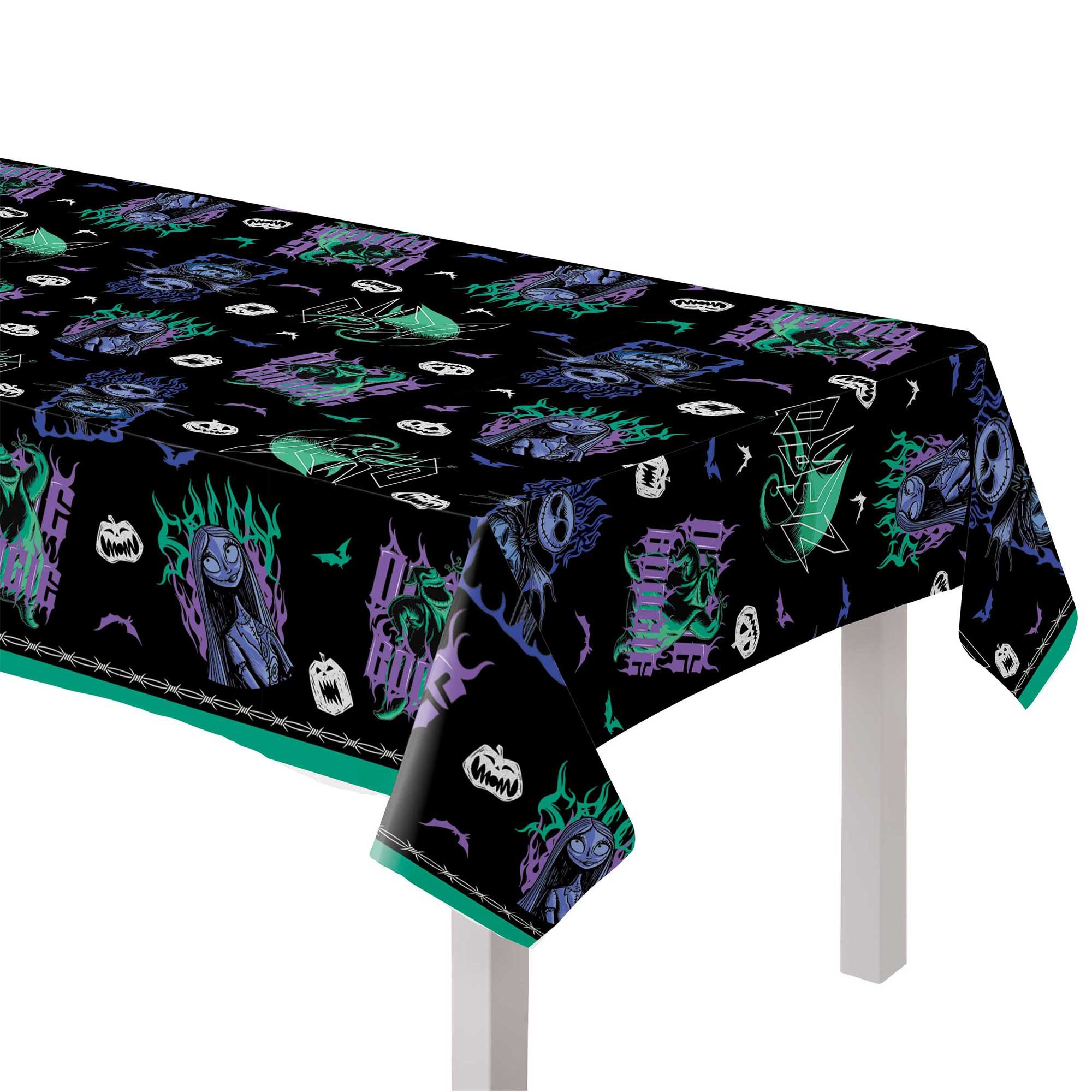 Nightmare Before Christmas Paper Tablecover