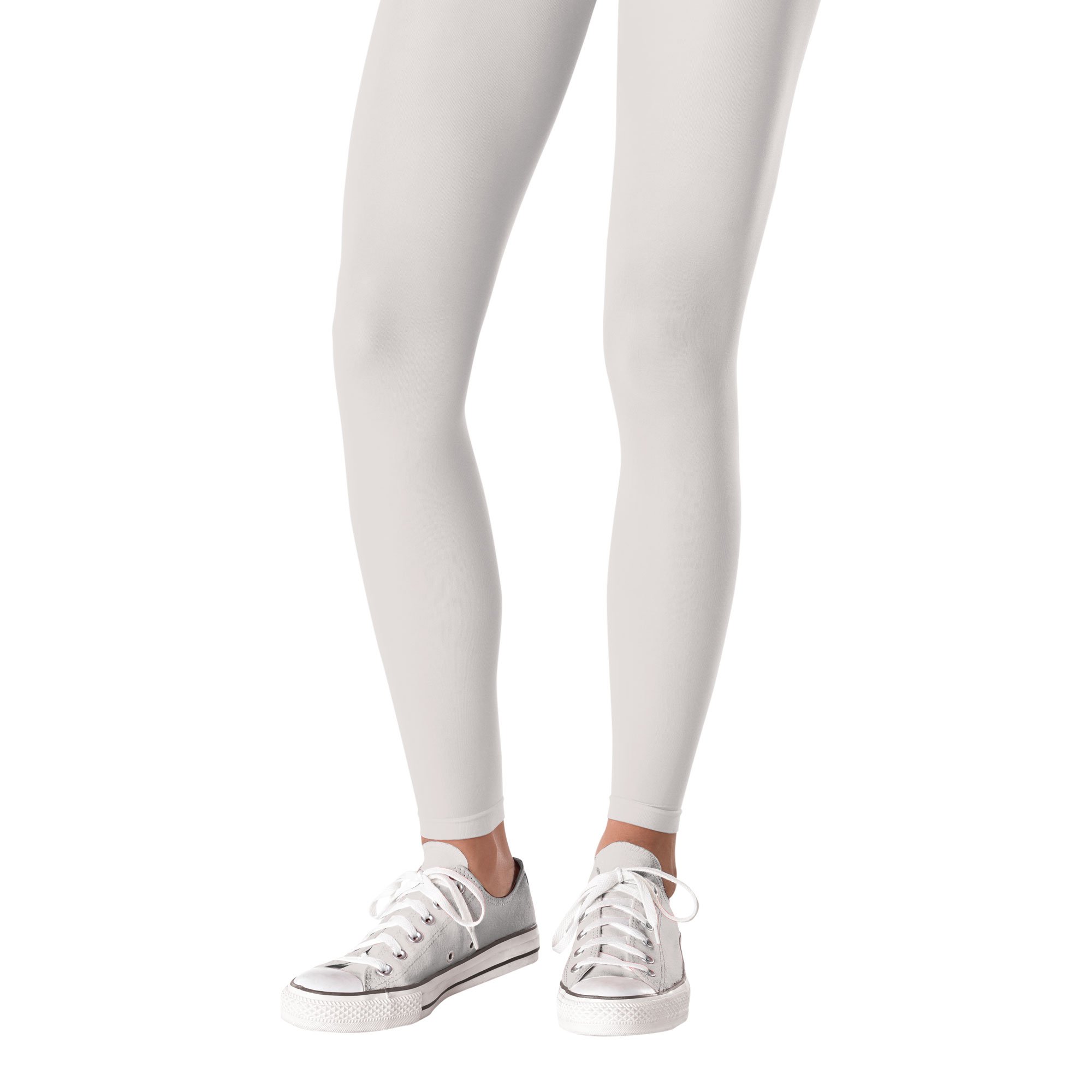 Team Spirit Footless Tights White 14+