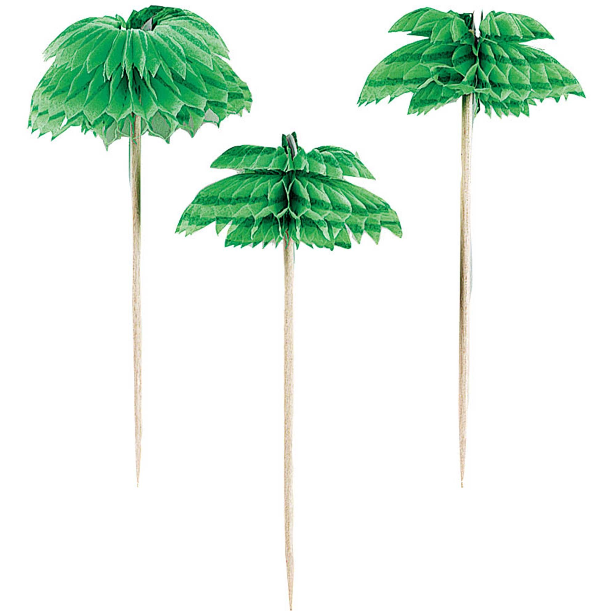 Palm Tree Honeycomb & Wooden Picks
