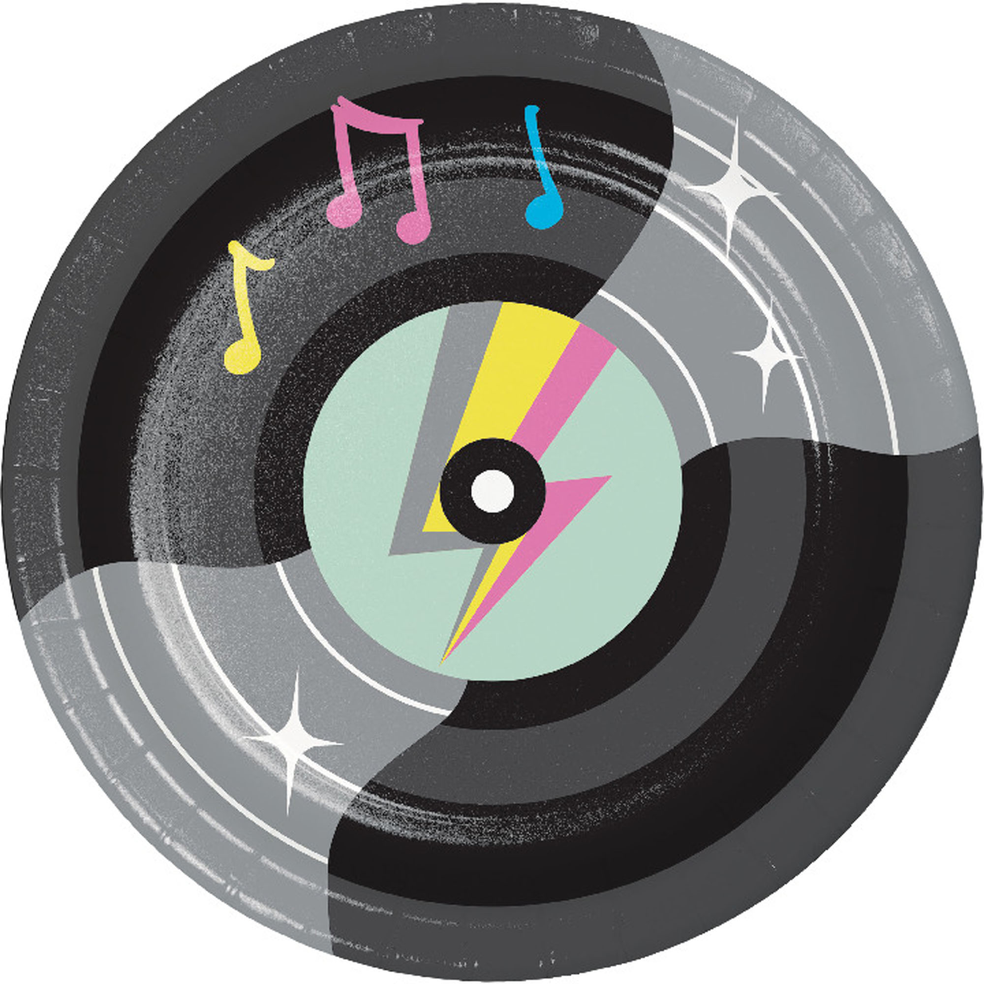 Birthday Beats 17cm Paper Plates NPC