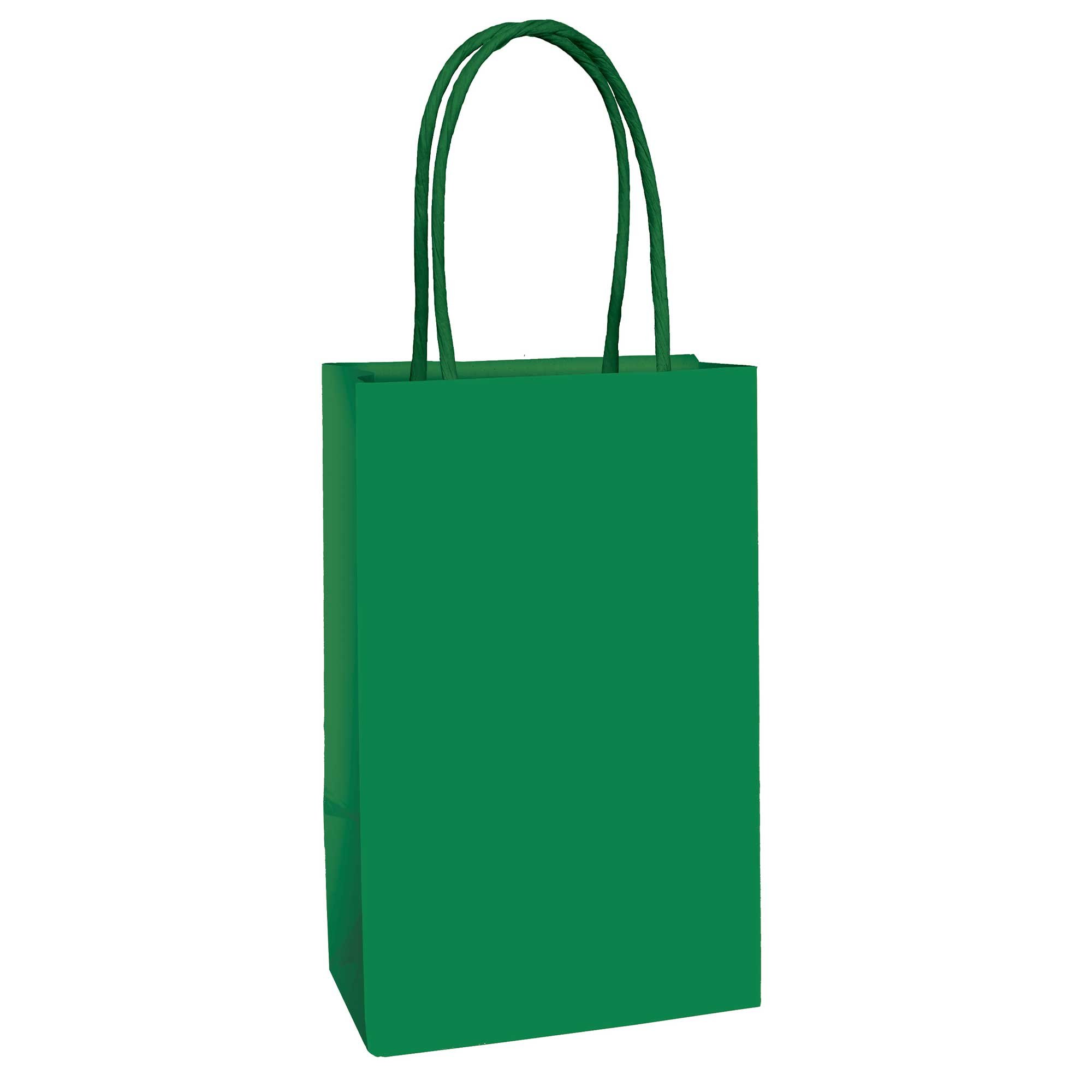 Paper Kraft Bag Festive Green