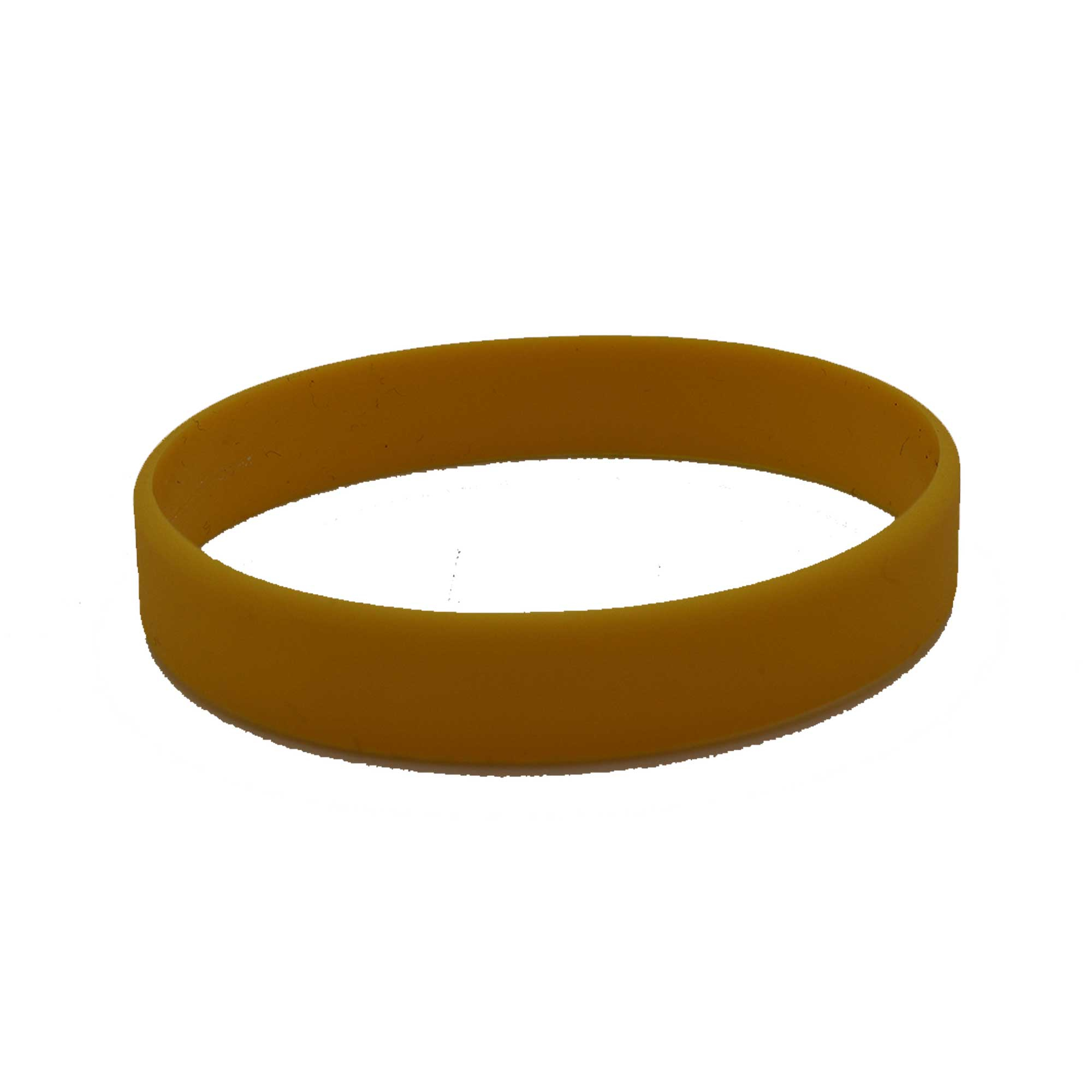 Team Spirit Silicone Wristbands Yellow 14+