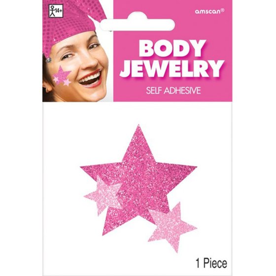 Body Jewelry Stars - Pink Body Jewelry Stars - Pink