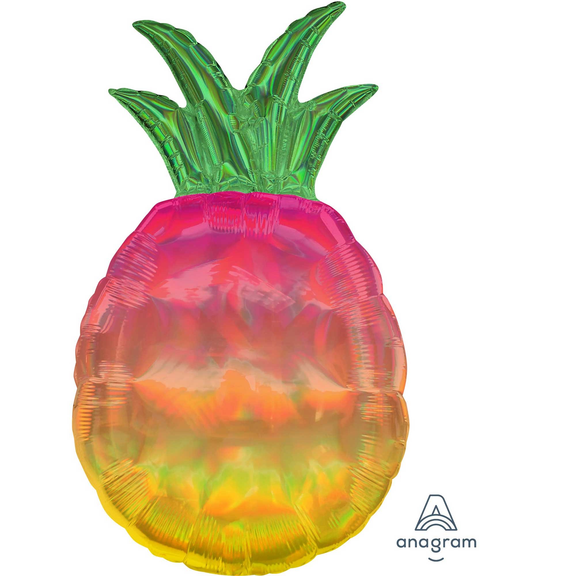 SuperShape Holographic Iridescent Pineapple P45