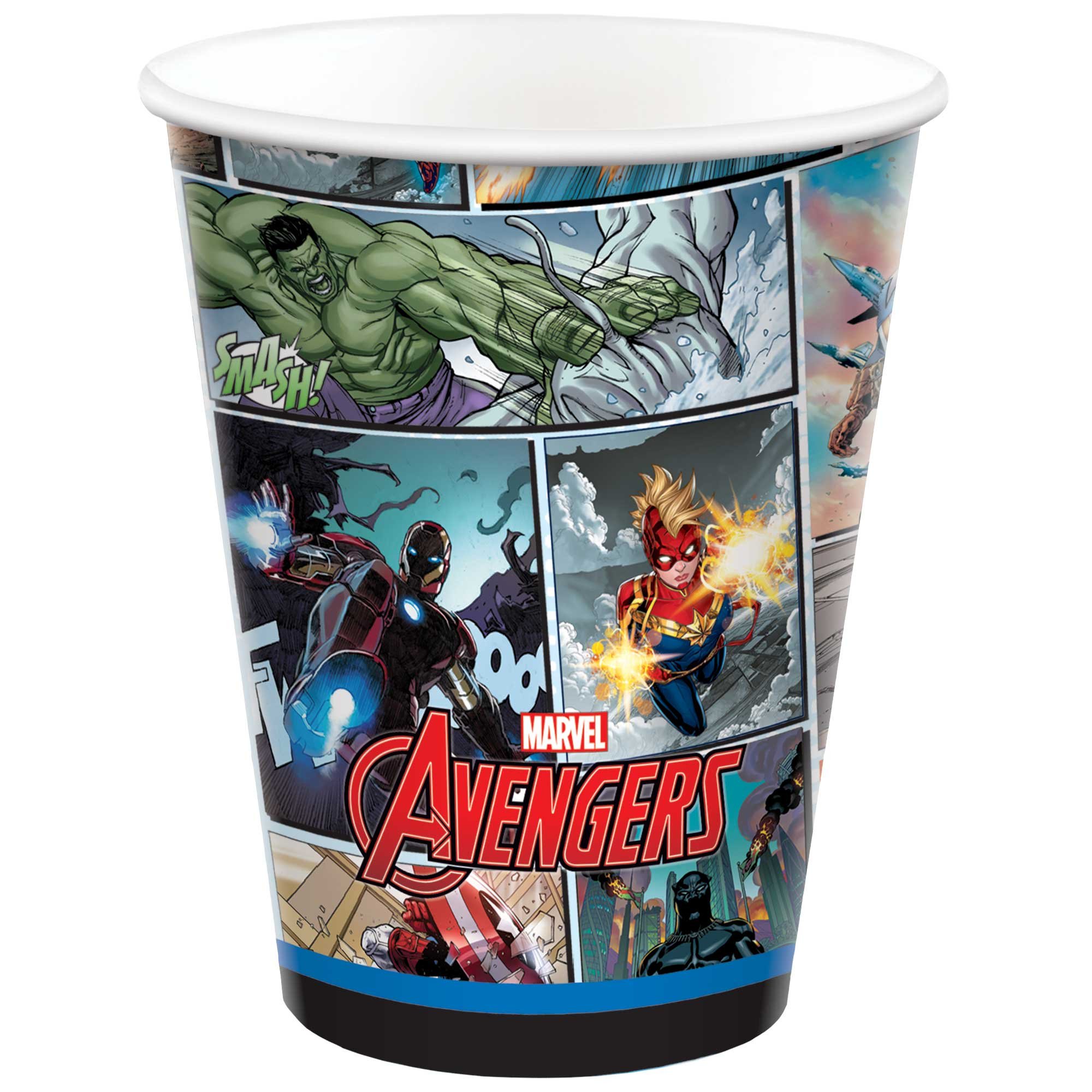 Marvel Powers Unite 266ml Paper Cups HC
