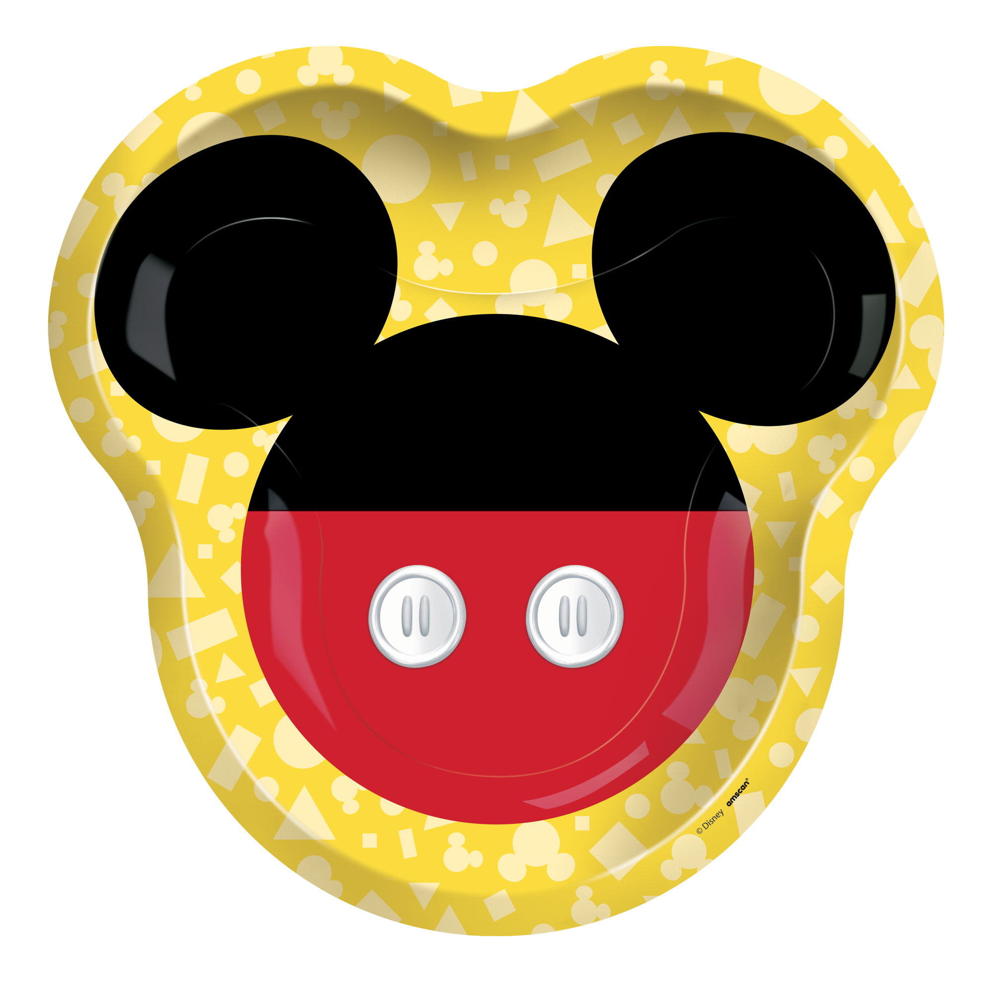 Mickey Mouse Forever Shaped Paper Plates NPC