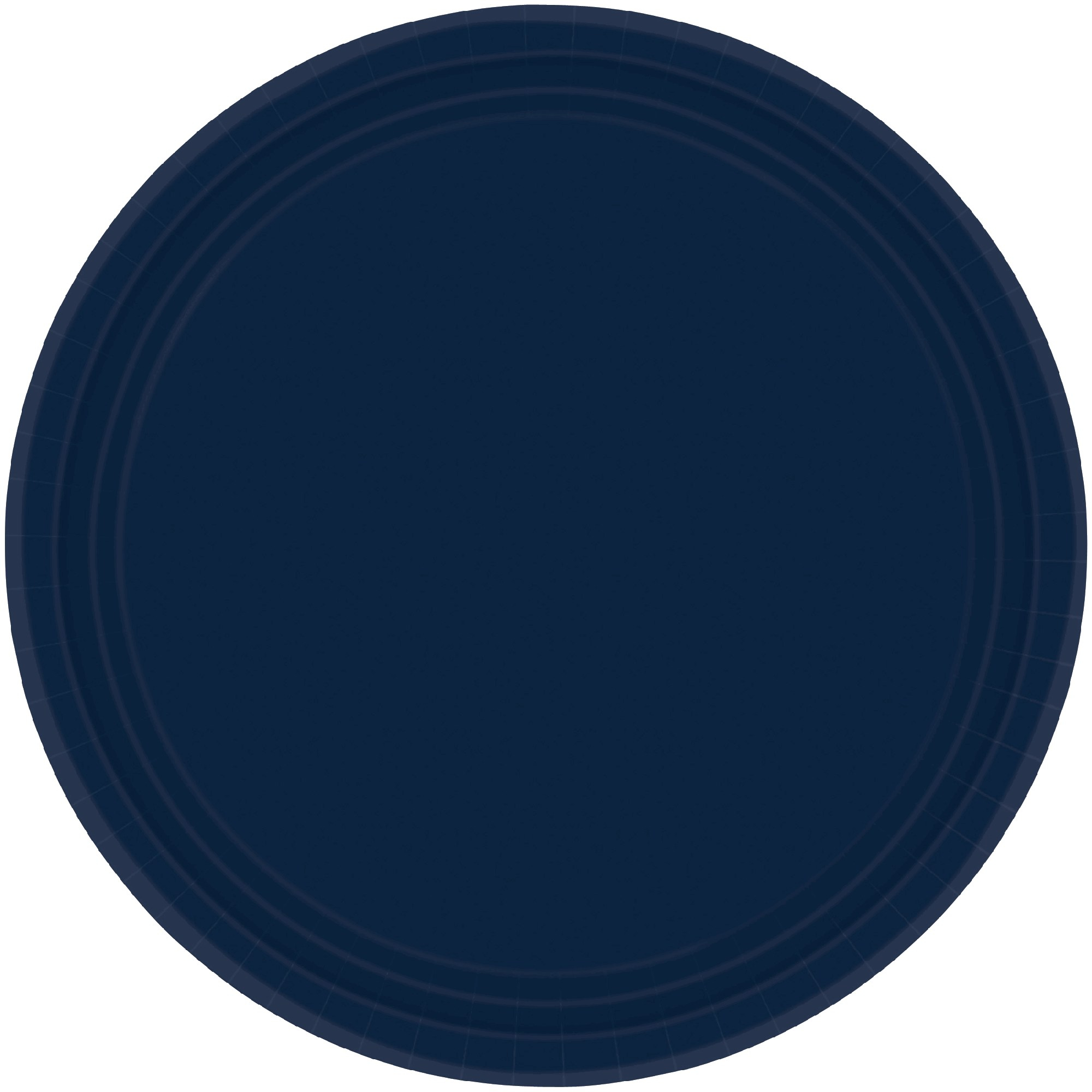 Paper Plates 23cm Round 20CT Navy