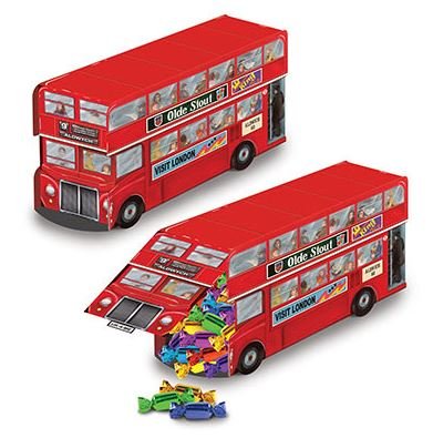 Beistle British Double Decker Bus Centrepiece