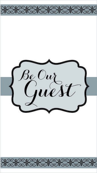 Premium Guest Towel - Be Our Guest