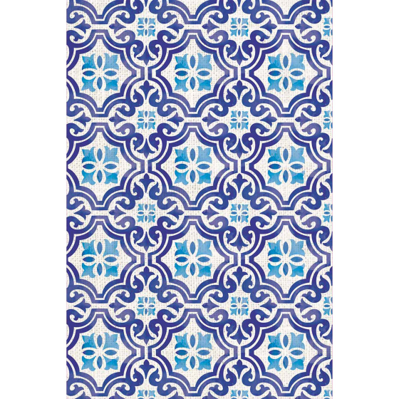 Mediterranean Fabric Dinner Napkin