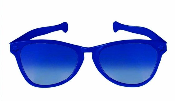 Jumbo Glasses - Navy