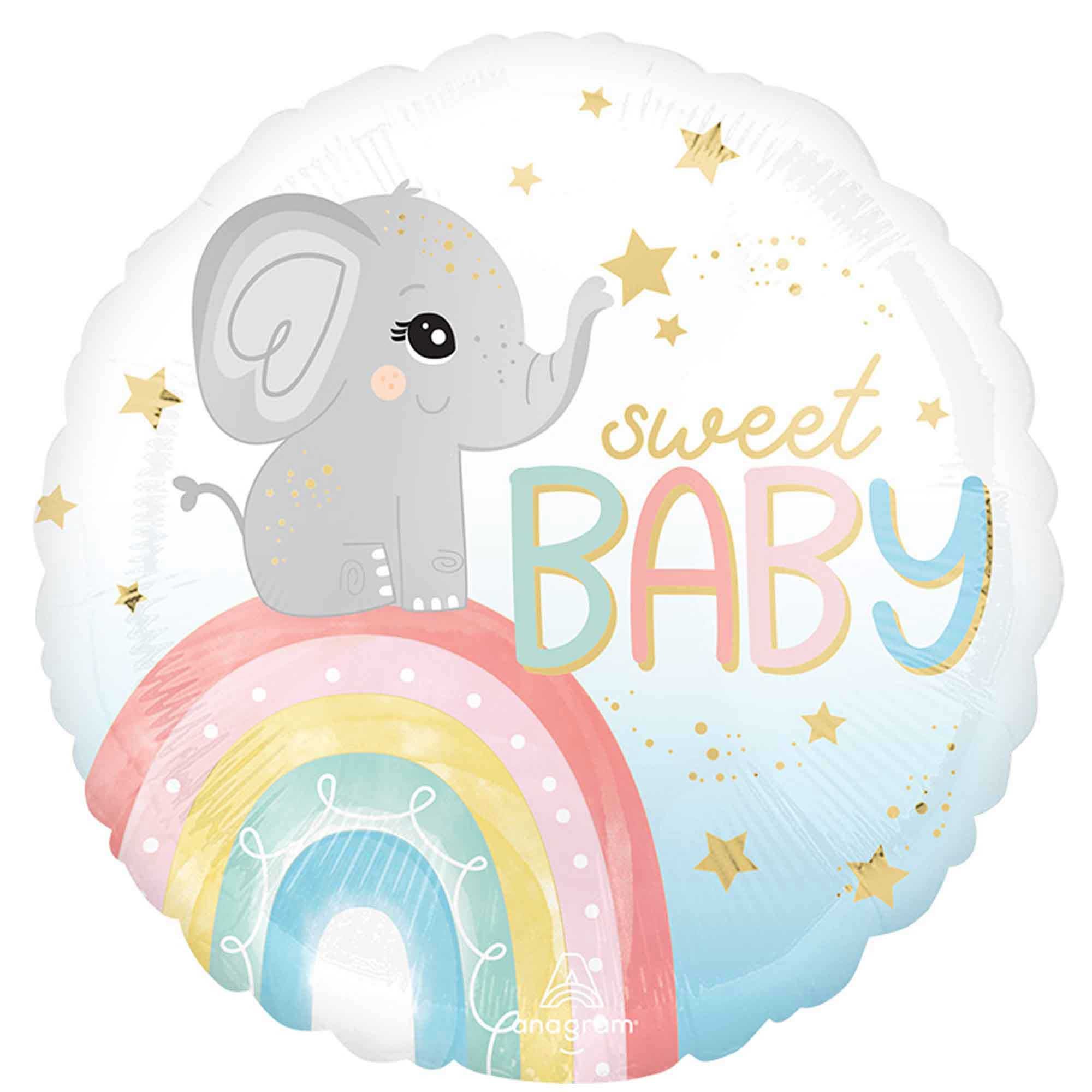 45cm Standard XL Satin Baby Elephant S40