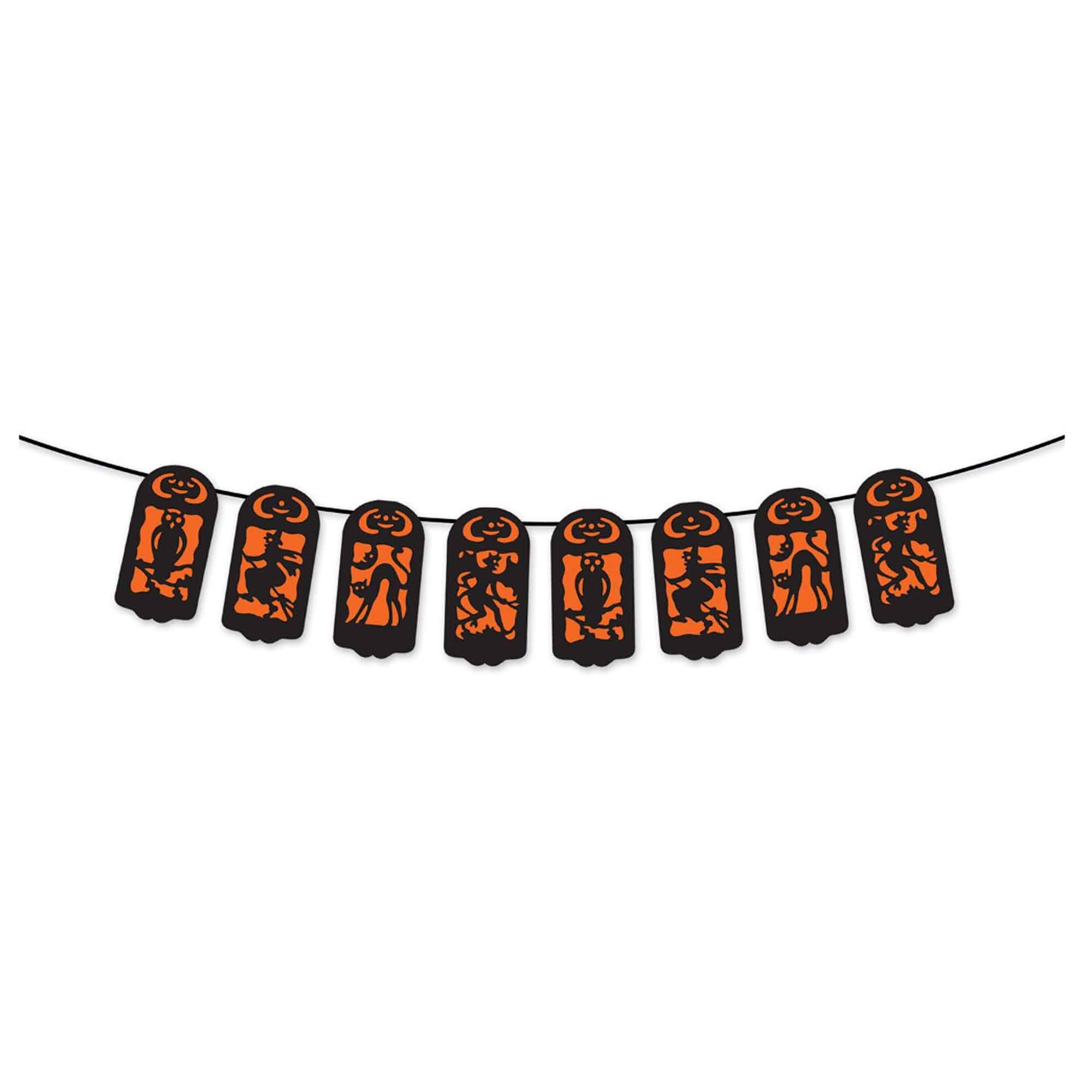 Beistle Vintage Halloween Window Banner