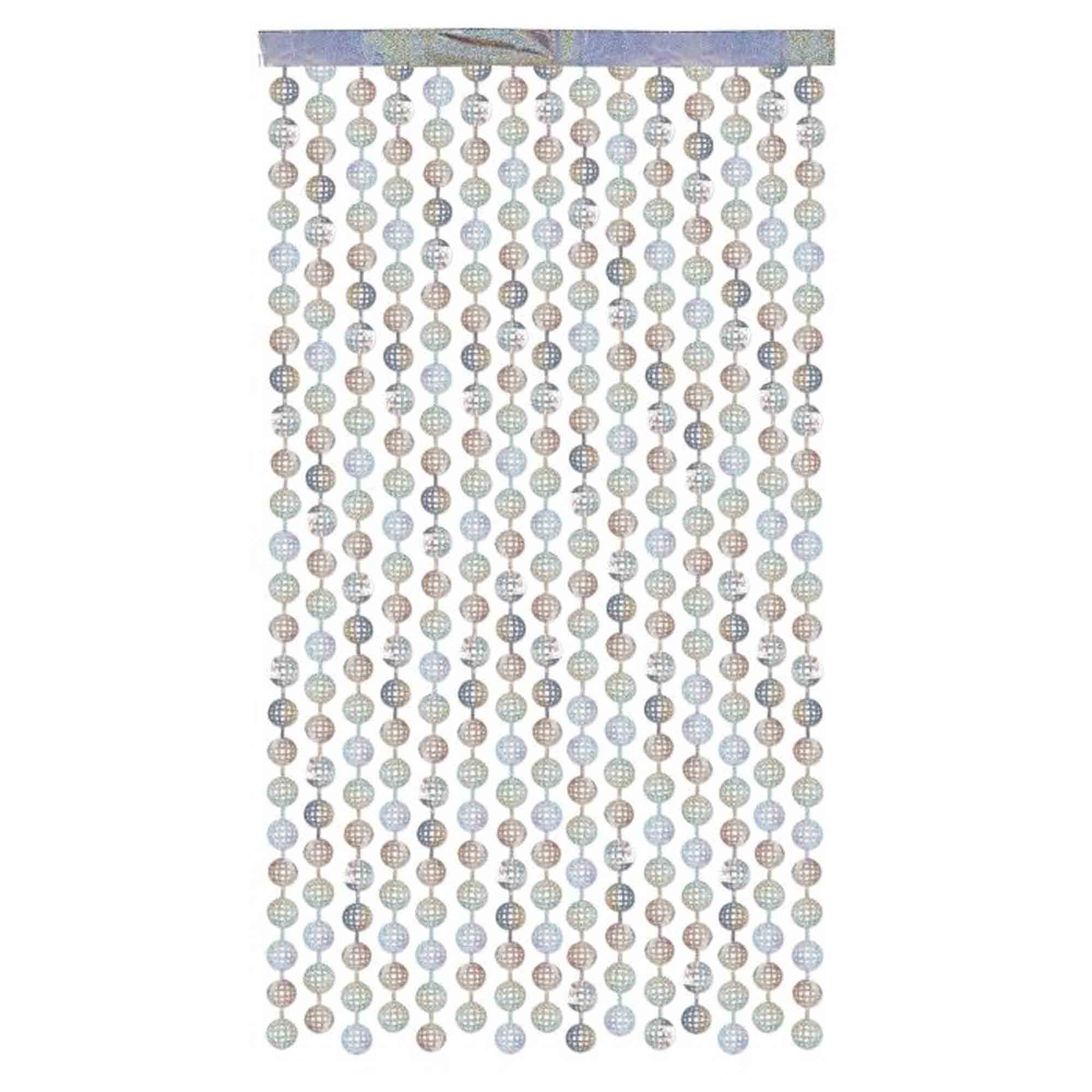 Beistle 70's Metallic Disco Ball Curtain