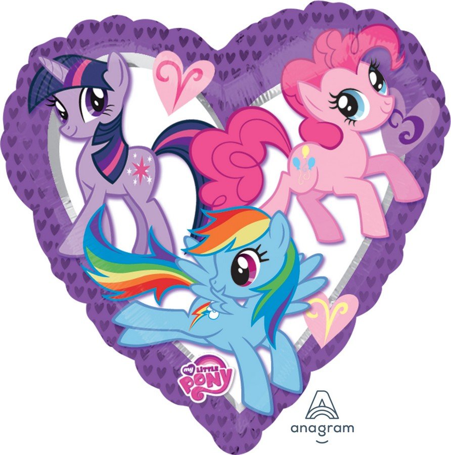 45cm Standard XL My Little Pony Heart S60