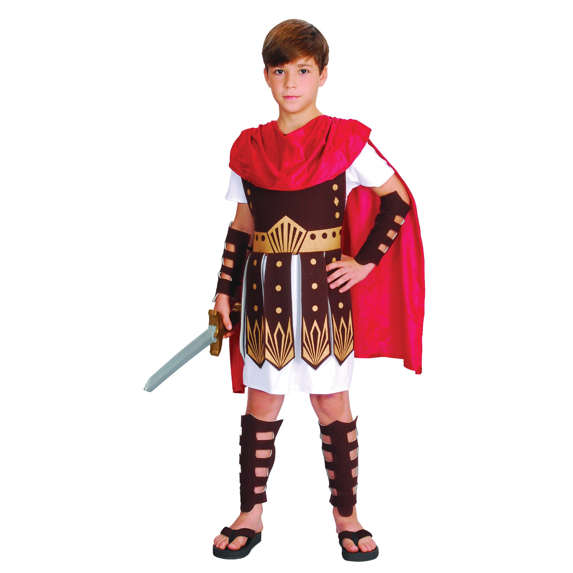 Costume Gladiator Boys 8-10 Years