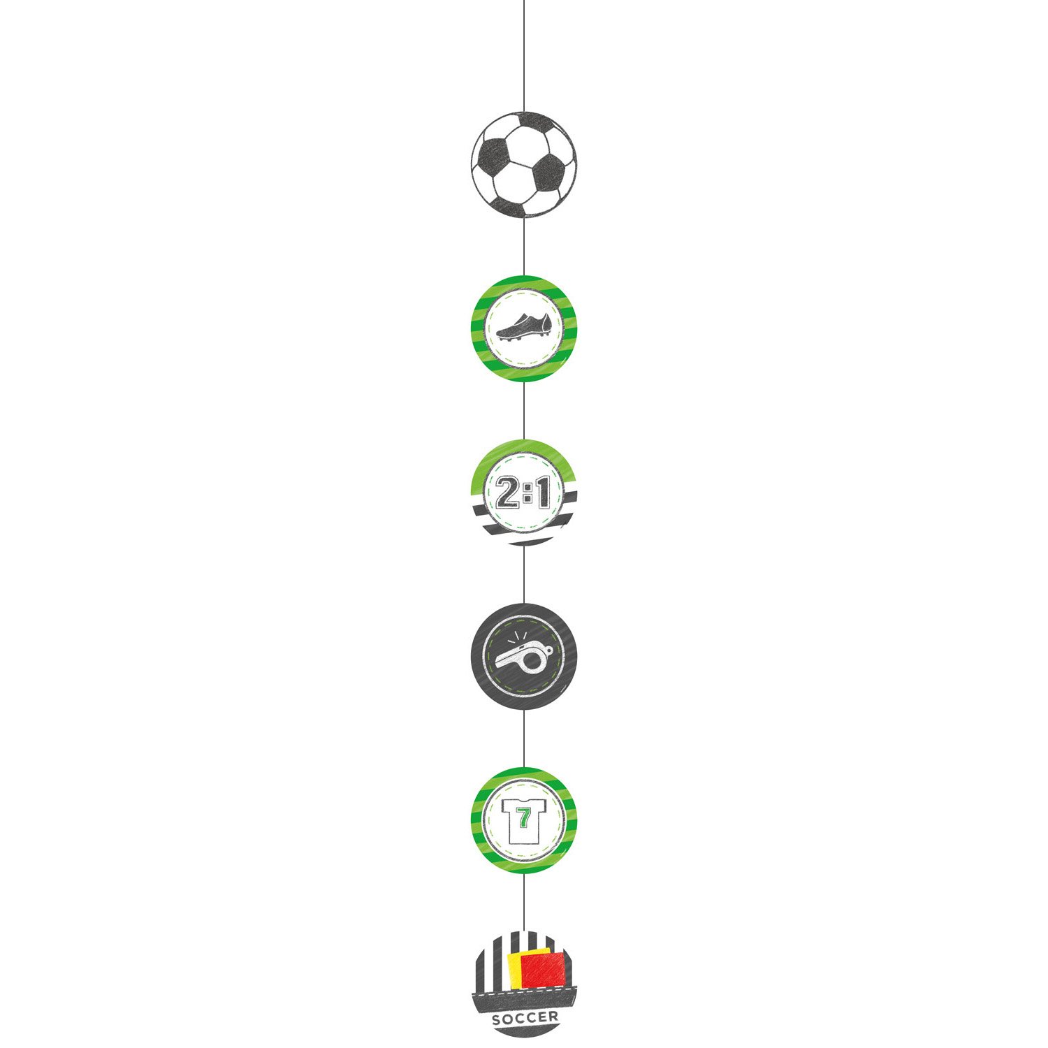 Kicker Party Hanging String Decorations