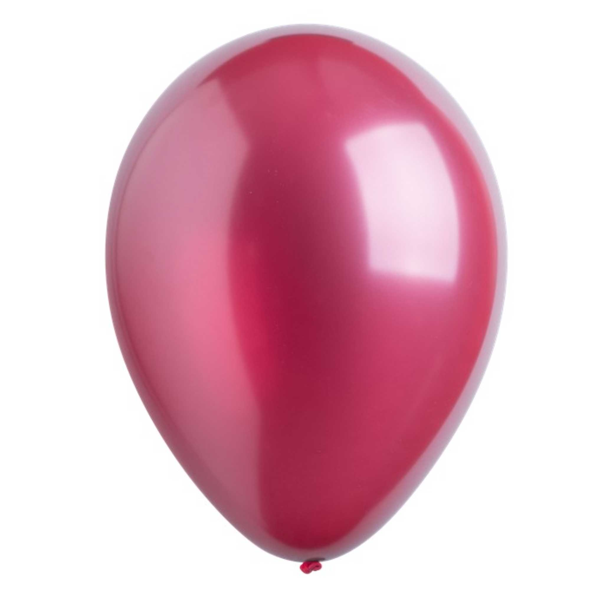 Latex Balloons 27.9cm 20CT Metallic Plum