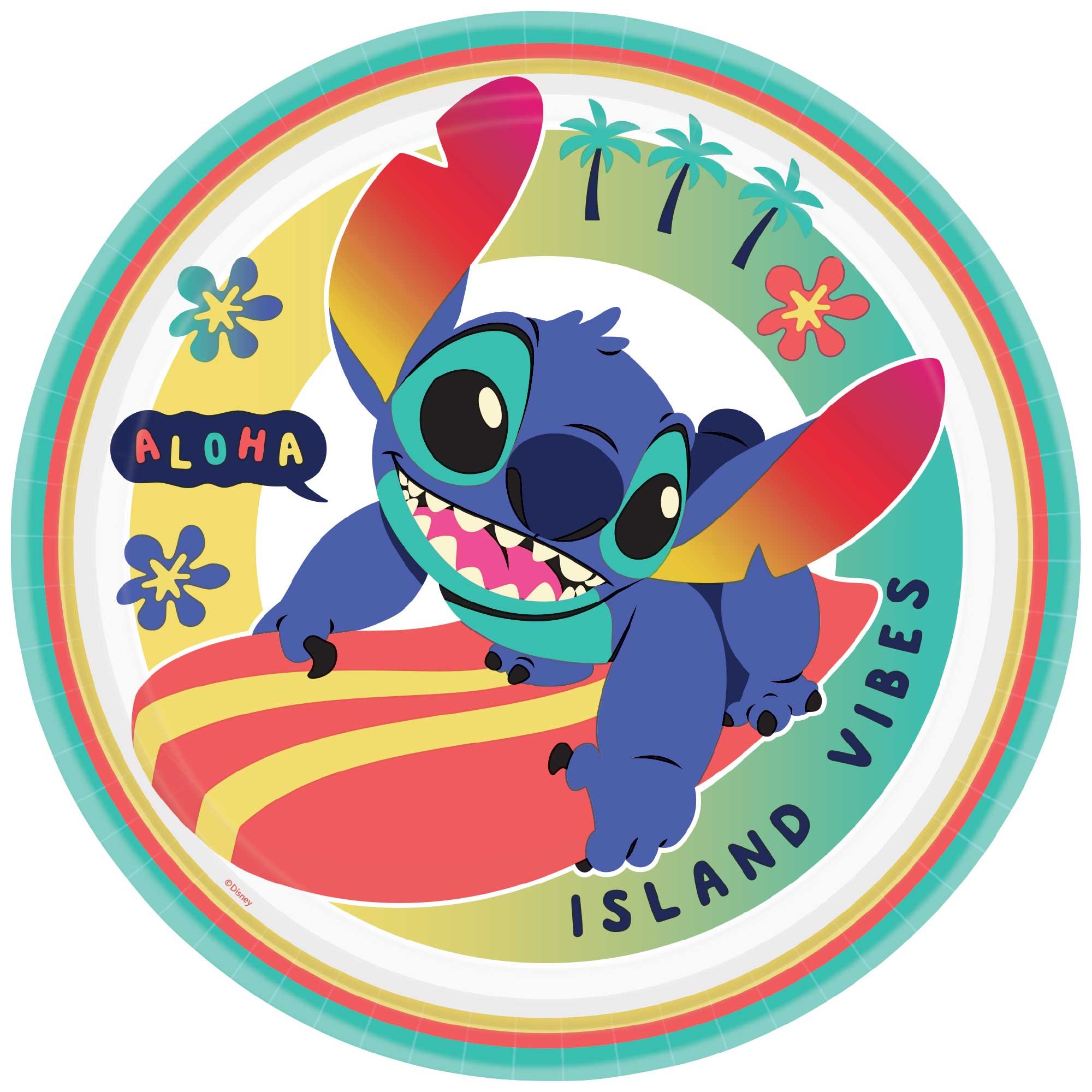 Lilo & Stitch 23cm Paper Plates NPC